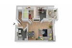 RESERVIERT - Modernisierte 1,5-Zimmer-Wohnung mit Balkon & Aufzug in Rottweil - Etagenwohnung Rottweil | Angebot:26648059